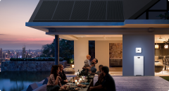 8.8kW, 10.24kWh Batarya Sistemi, Tek Faz Hibrit Solar Sistem