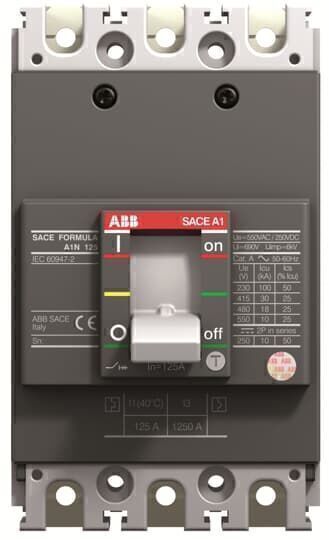 ABB FORMULA    A2N250, TMF, In=250A      1SDA066786R1  KOMPAKT TİP DEVRE KESİCİ TMŞ