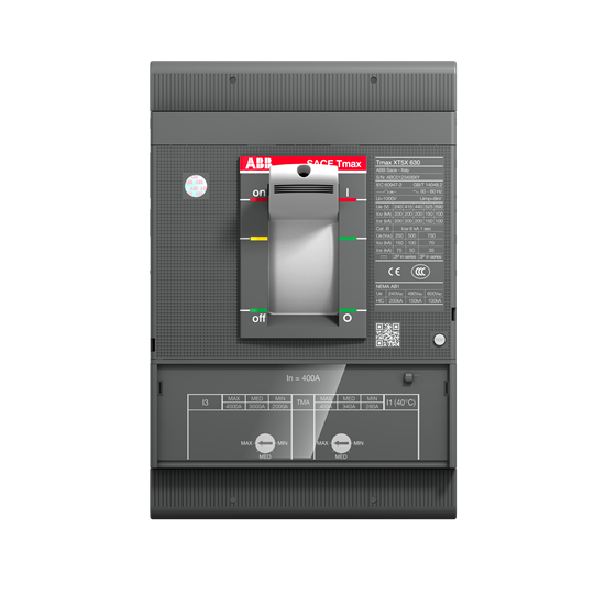 ABB TMAX XT       XT5H 400, TMA, In=400A       1SDA100485R1  KOMPAKT TİP DEVRE KESİCİ TMŞ